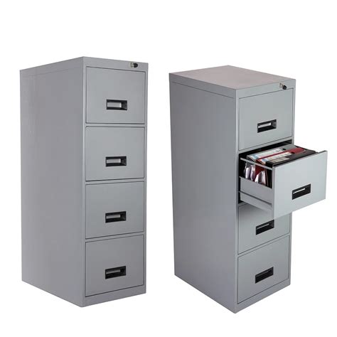 hirsh 4 drawer steel file cabinet|four drawer lockable filing cabinet.